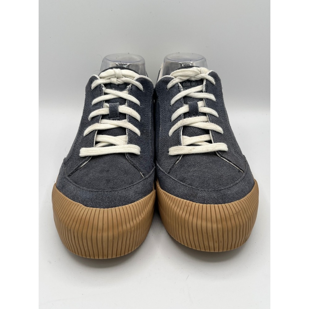 Timberland Skyla Bay Women Sz 9 Suede Low Top Sneakers Grey‎ Navy Gum Sole A41D8